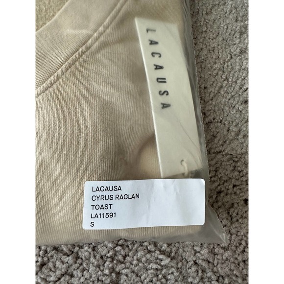 LACAUSA CLOTHING TOPS Cyrus Raglan - Picture 8 of 8